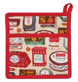 Sugar & Spice Christmas Spruce Pocket Potholder