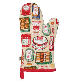 Sugar & Spice Christmas Spruce Oven Mitt