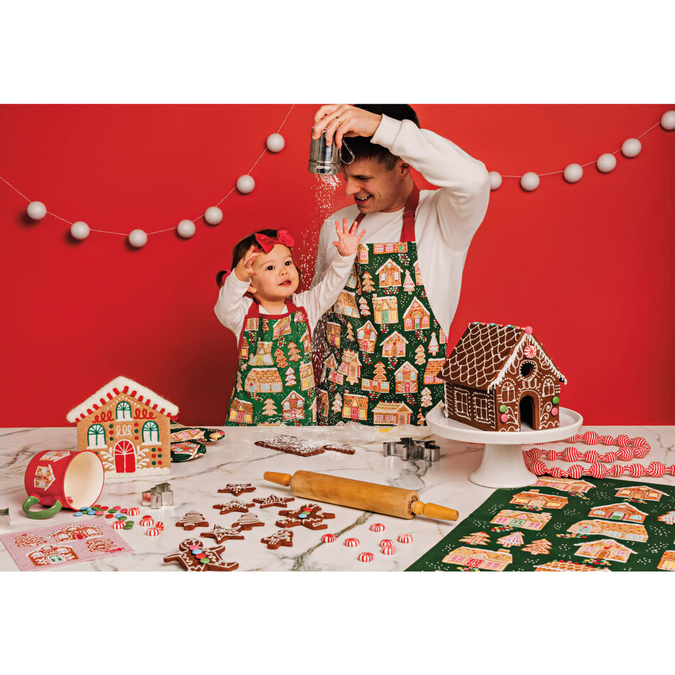 Gumdrop Lane Christmas Kid's Apron