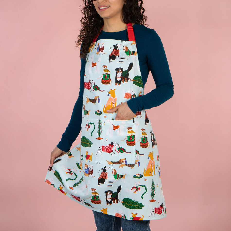 Holiday Hounds Apron