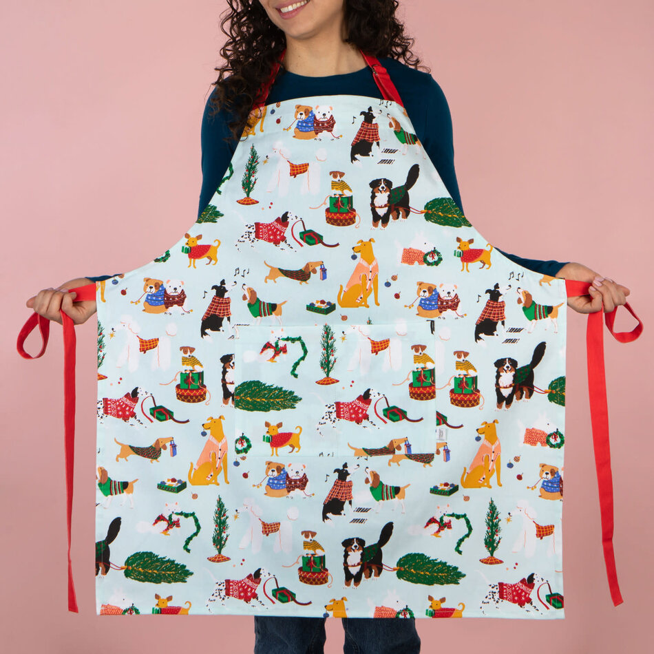 Holiday Hounds Apron