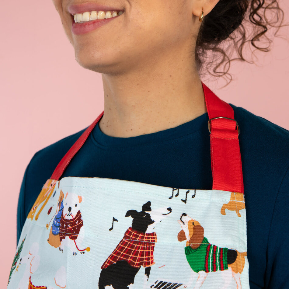 Holiday Hounds Apron
