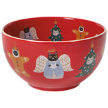 Bauble Cats Christmas Bowls Set of 4