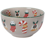 Bauble Cats Christmas Bowls Set of 4