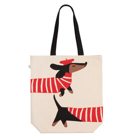 Dashing Dachshunds Tote Bag