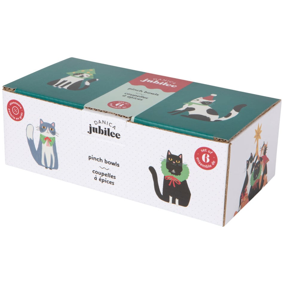 Kitty Carol Christmas Pinch Bowl