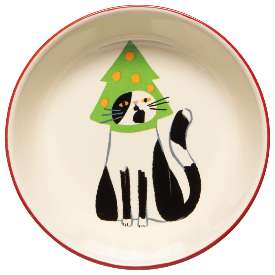 Kitty Carol Christmas Pinch Bowl