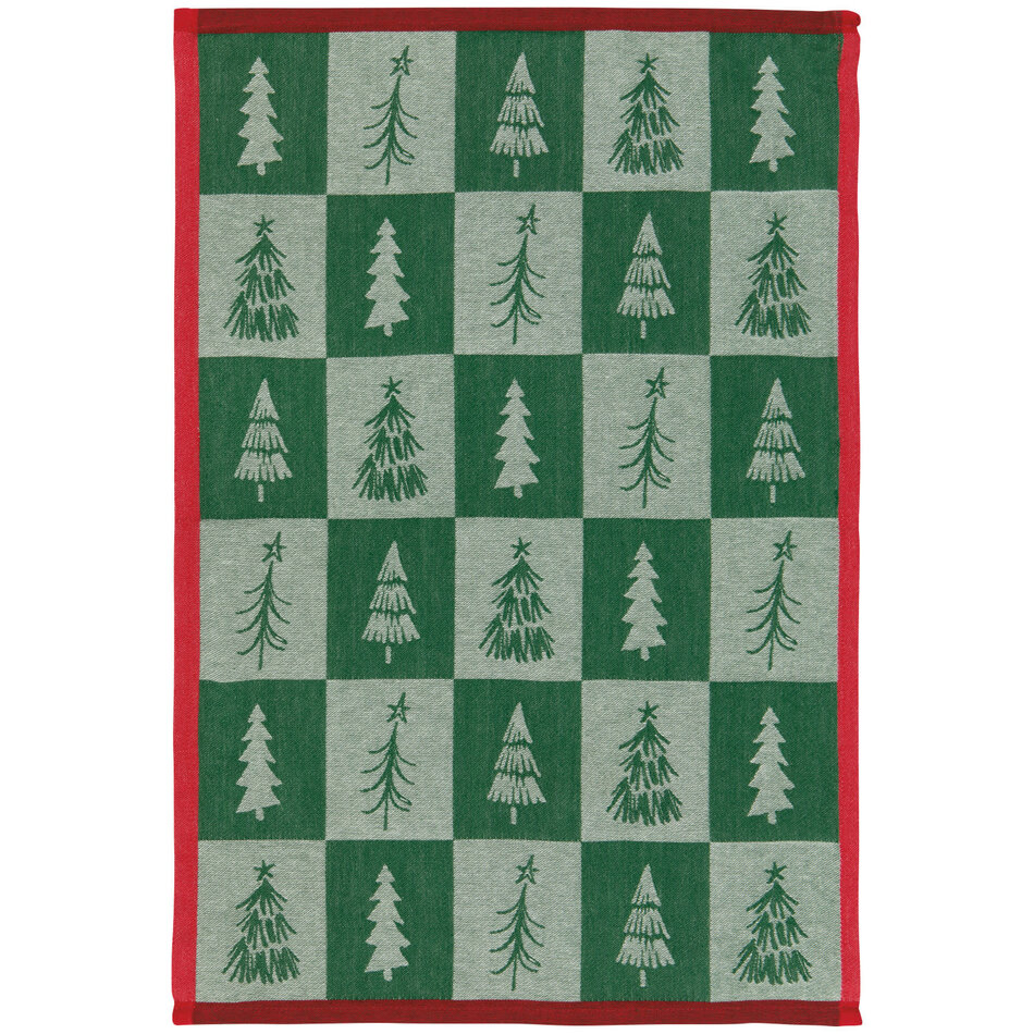 Christmas Tree Jacquard Dishtowel
