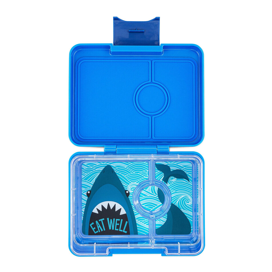 Yumbox Snack, Shark Surf Blue
