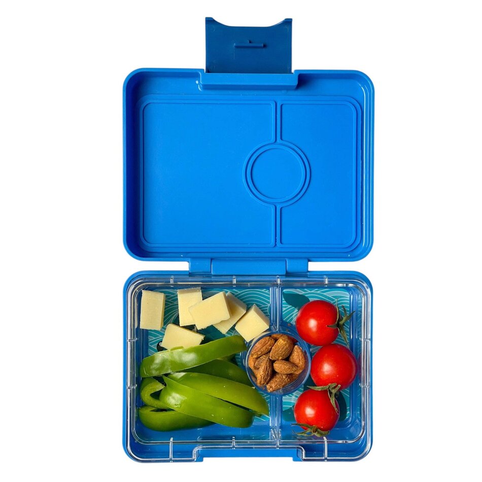 Yumbox Snack, Shark Surf Blue