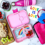 Yumbox Panino, Power Pink with Rainbow Tray