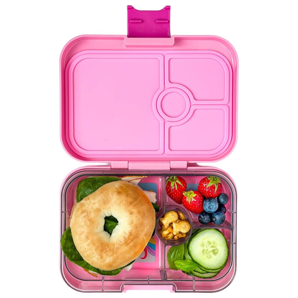 Yumbox Panino, Power Pink with Rainbow Tray