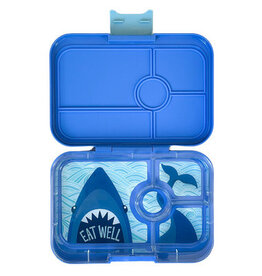 Yumbox Yumbox Tapas, True Blue 4C with Shark Tray