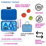 Yumbox Yumbox Tapas, True Blue 4C with Shark Tray