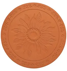 Sunflower Splendor Terracotta Bread Warming Stone