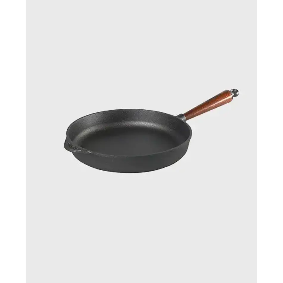 Skeppshult Deep Skillet 28cm/11" with Walnut Handle