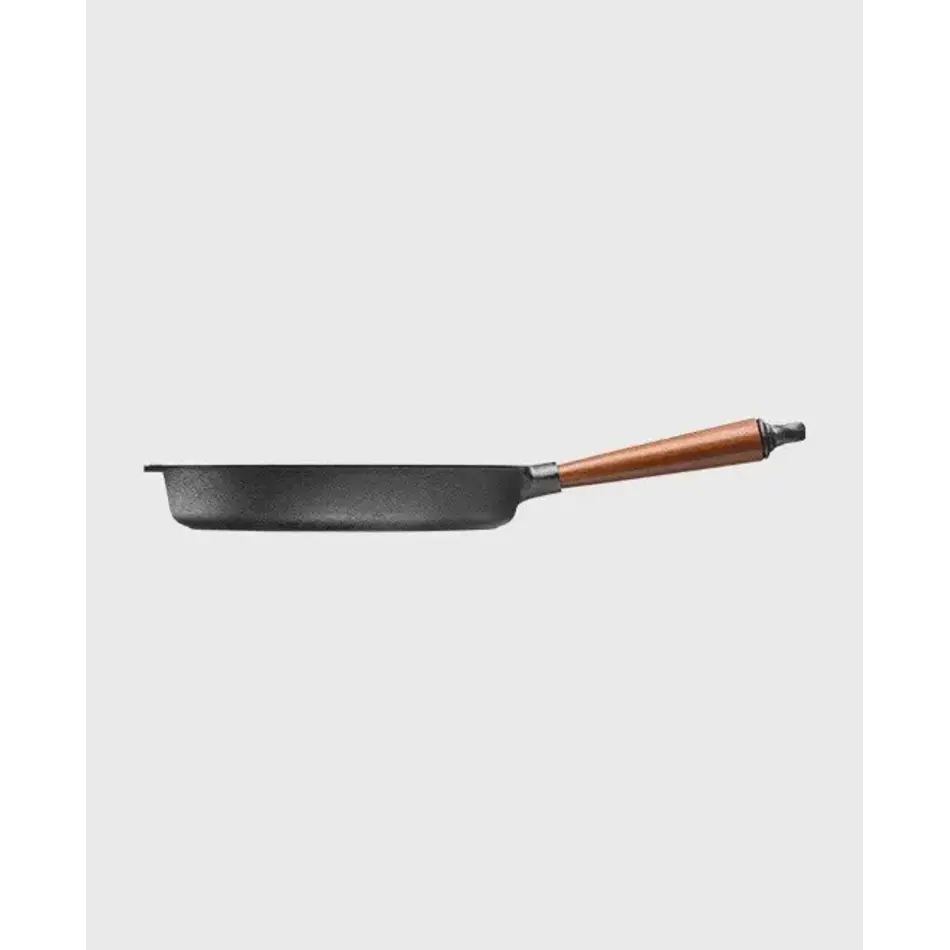 Skeppshult Deep Skillet 28cm/11" with Walnut Handle