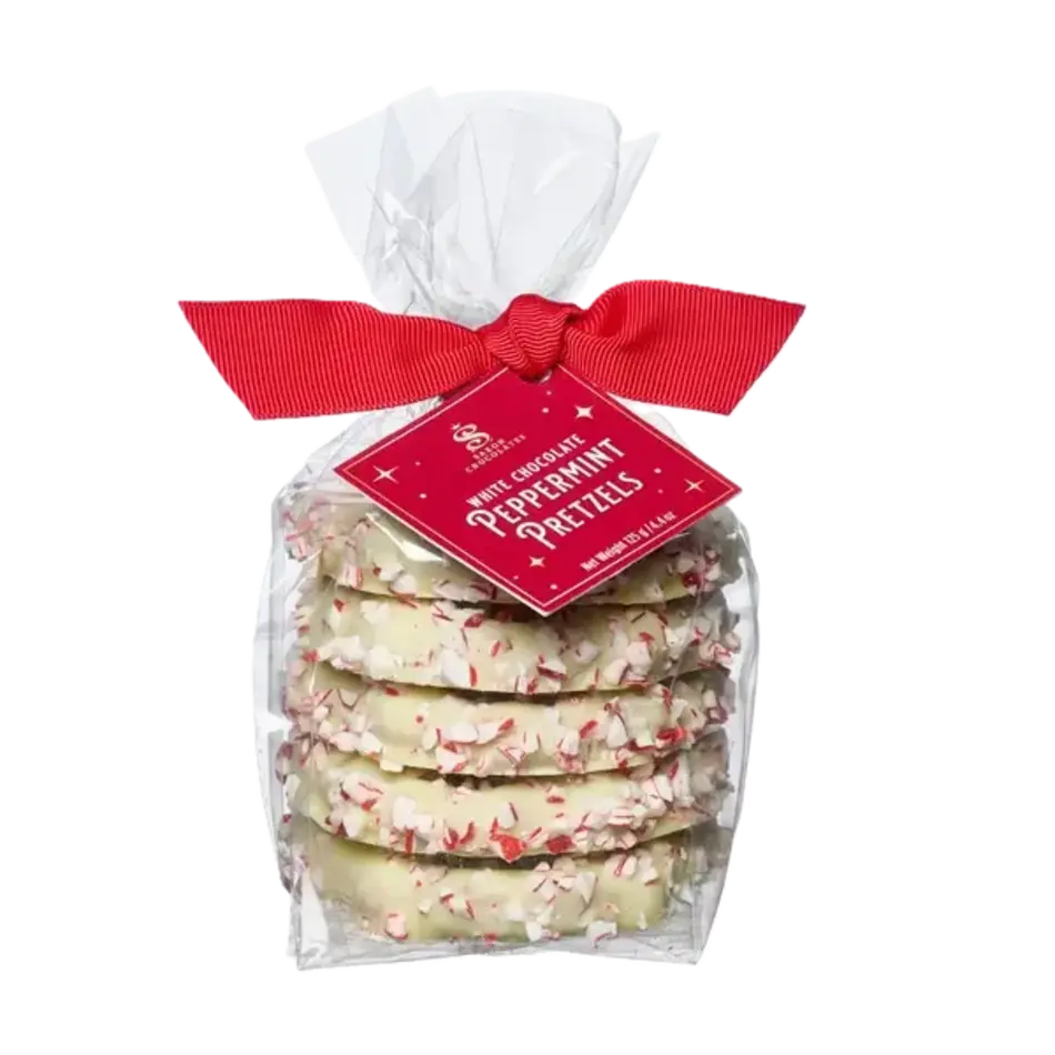 Saxon Peppermint Pretzels, 5 pcs, 125g