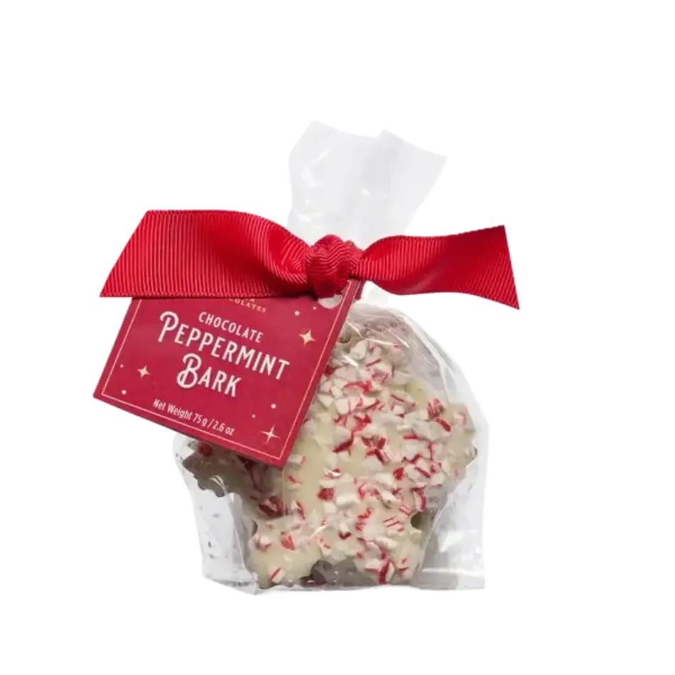 Saxon Peppermint Bark Snowflake Bag, 3 pcs