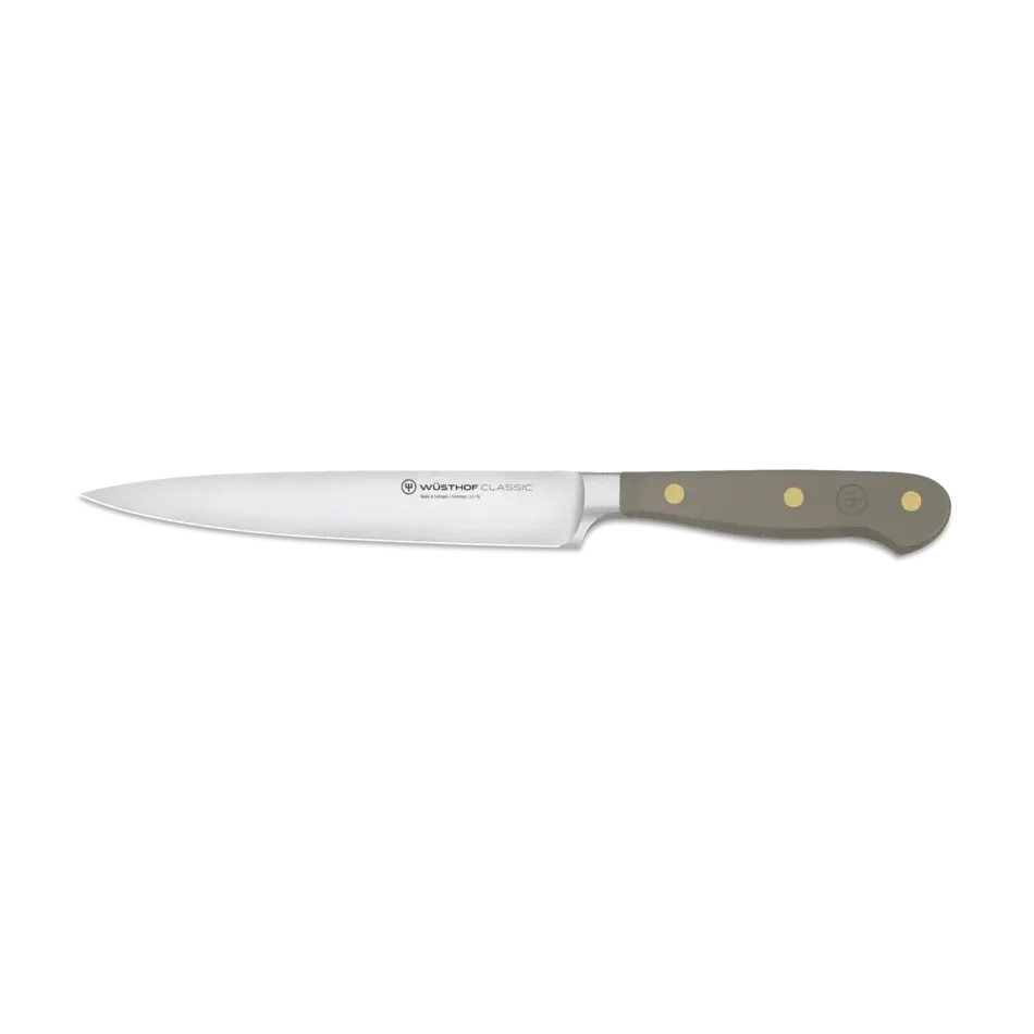 Wusthof Classic 6" Utility Knife, Velvet Oyster