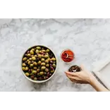 Silver & Green Thyme Bay Green Olives, 200g
