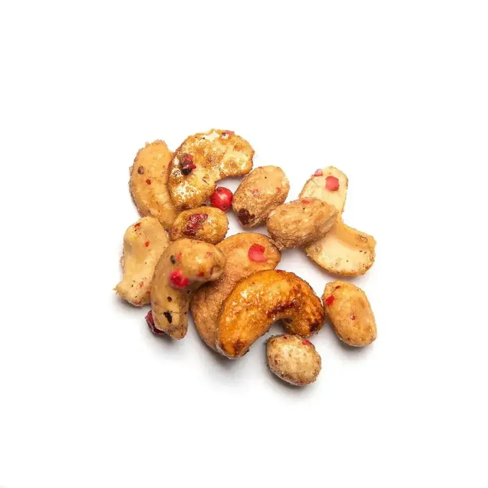 Mr. Filbert's Peruvian Pink Peppercorn Cashews and Peanuts