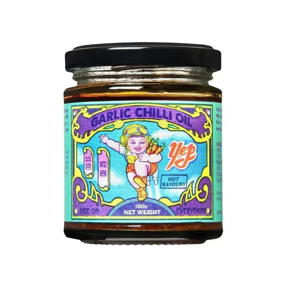 Yep Kitchen Garlic Chilli Oil, 160g
