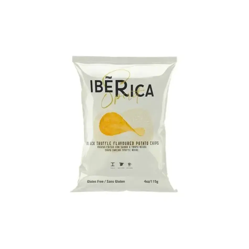 Iberica Spirit Black Truffle Potato Chips, 115g