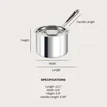 All Clad All Clad Stainless Saucepan, 2QT
