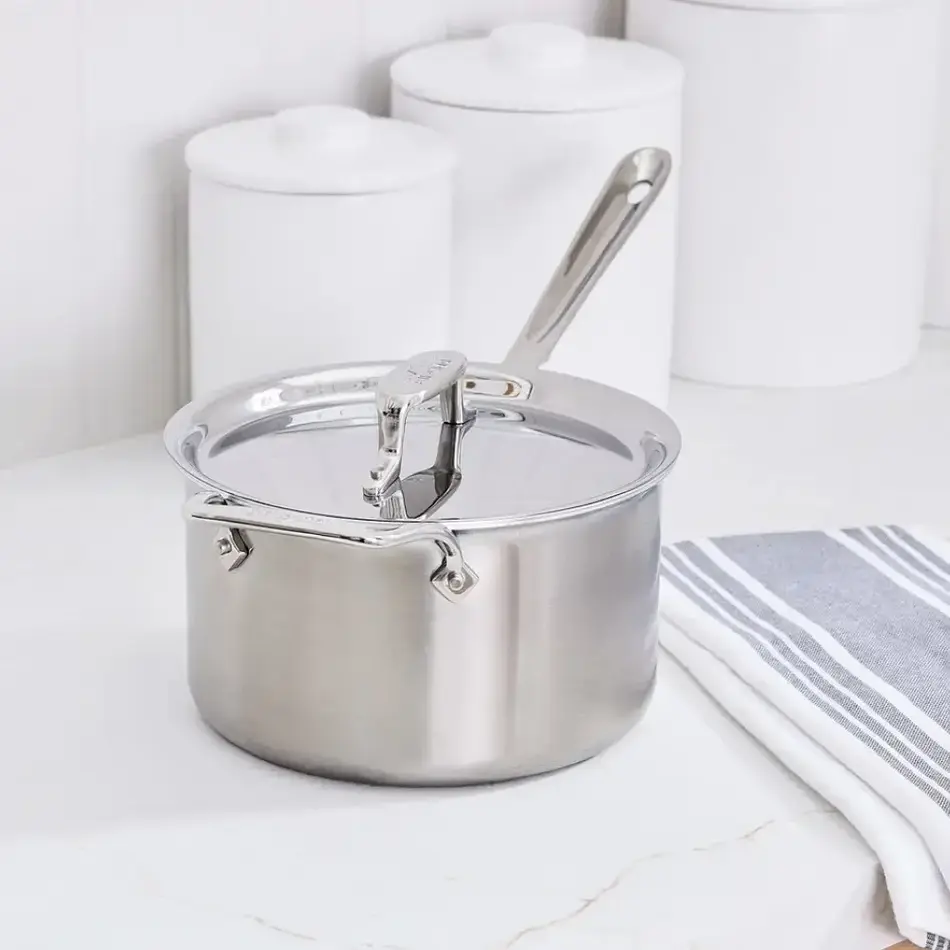 All Clad All Clad Stainless Saucepan, 4QT