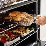 All Clad Stainless Steel Quarter Sheet Pan, 9" x 12.5"