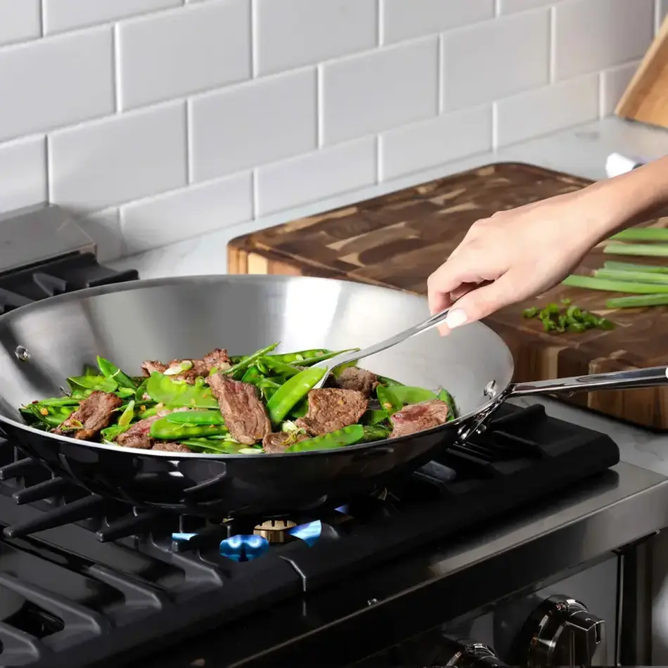 All Clad 14"  Stir Fry Wok