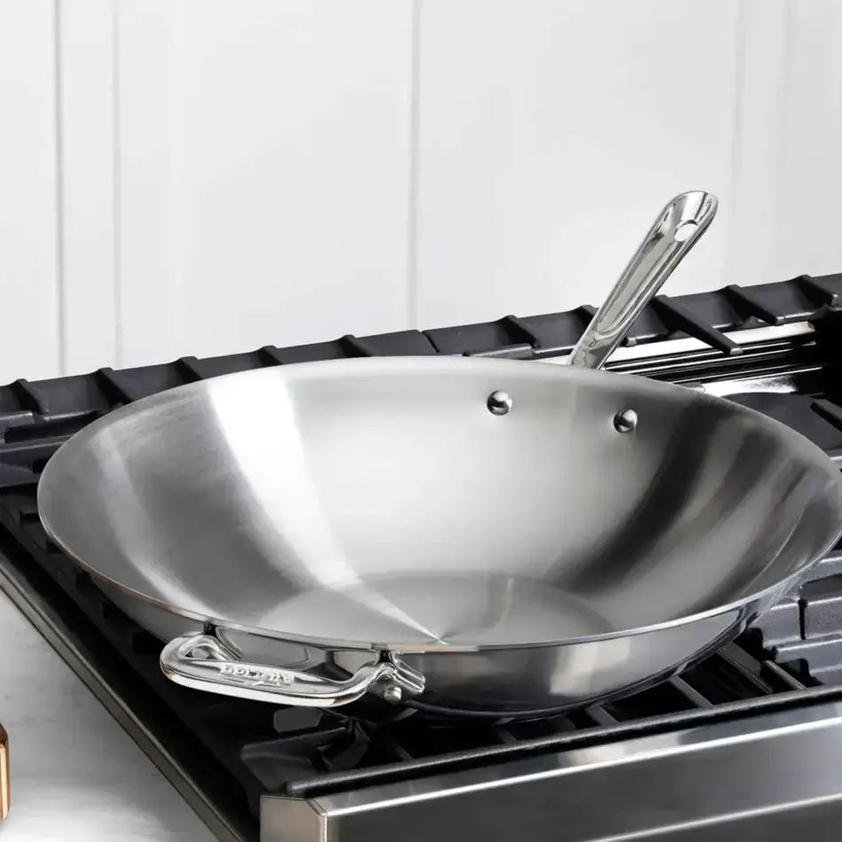 All Clad 14"  Stir Fry Wok