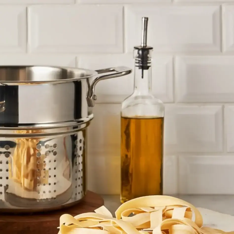 All Clad 6QT Pasta Pot with Insert