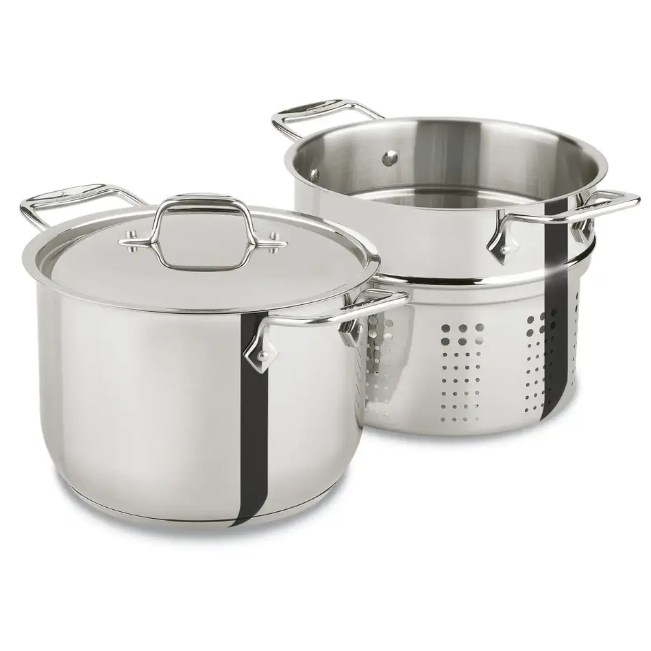 All Clad 6QT Pasta Pot with Insert
