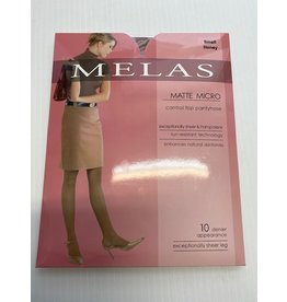 Melas Melas Women's Matte Micro Control Top 10 Denier AS-617