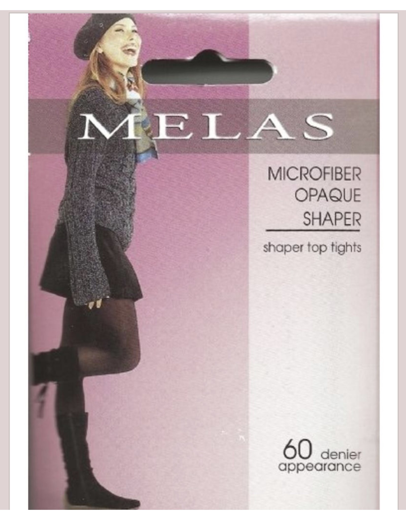 Melas Melas Women's Microfiber Opaque Shaper 60 Denier Tights Queen AT-713Q