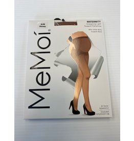 Memoi Memoi Womens Maternity Energizing Light Support Pantyhose with Under Belly Support Band 30 Denier MA-403