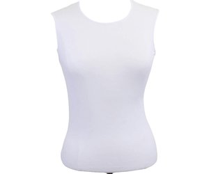 トップス shishikui holed north / WHITE Kiki Riki Women Sleeveless Scoop Neck Shell - Sox World Plus