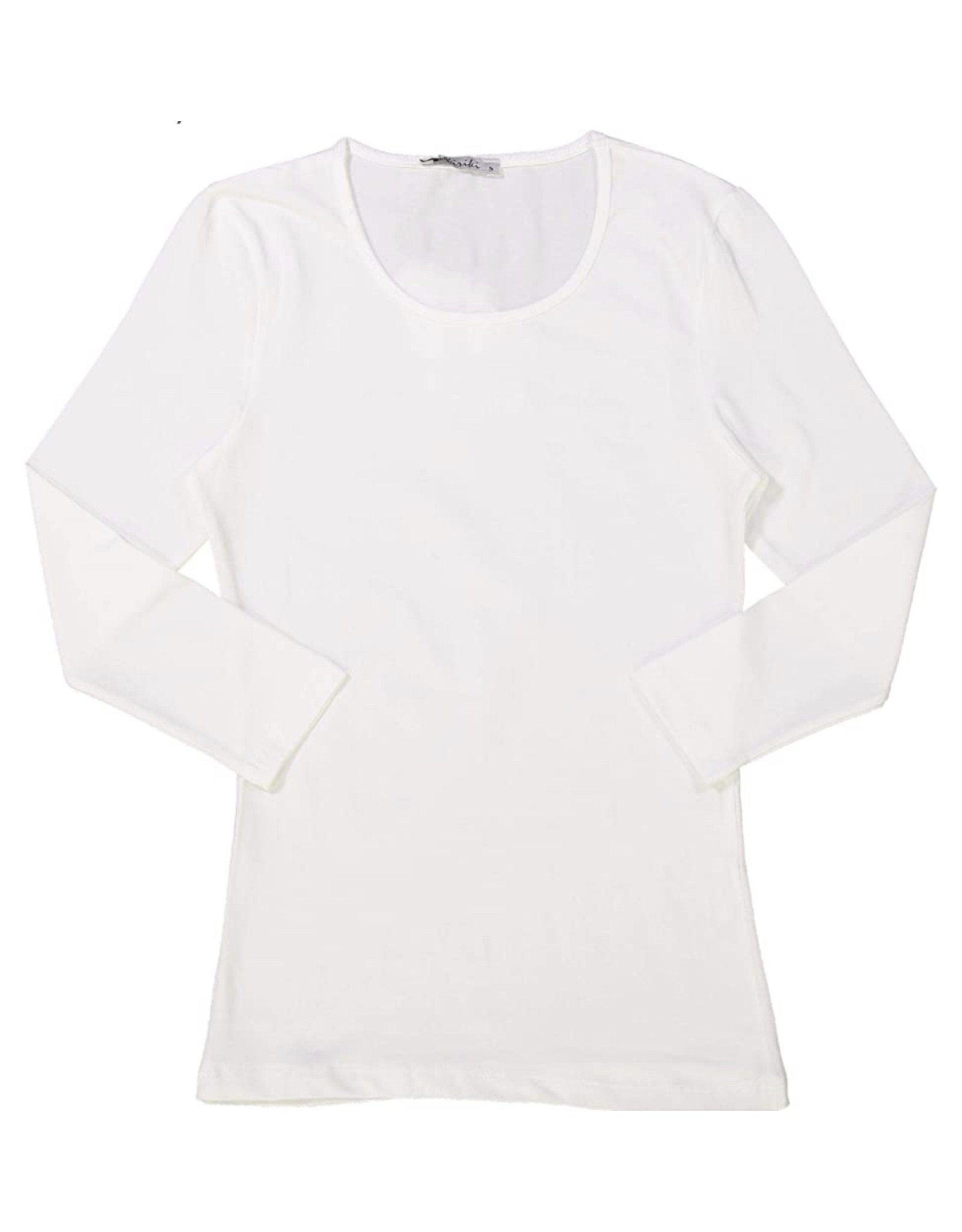 Kiki Riki Kiki Riki Women's 3/4 Length Sleeve Scoop Neck Cotton Shell 18909