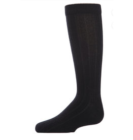 Memoi Memoi Ribbed 3- Pack Bamboo Blend Crew Socks