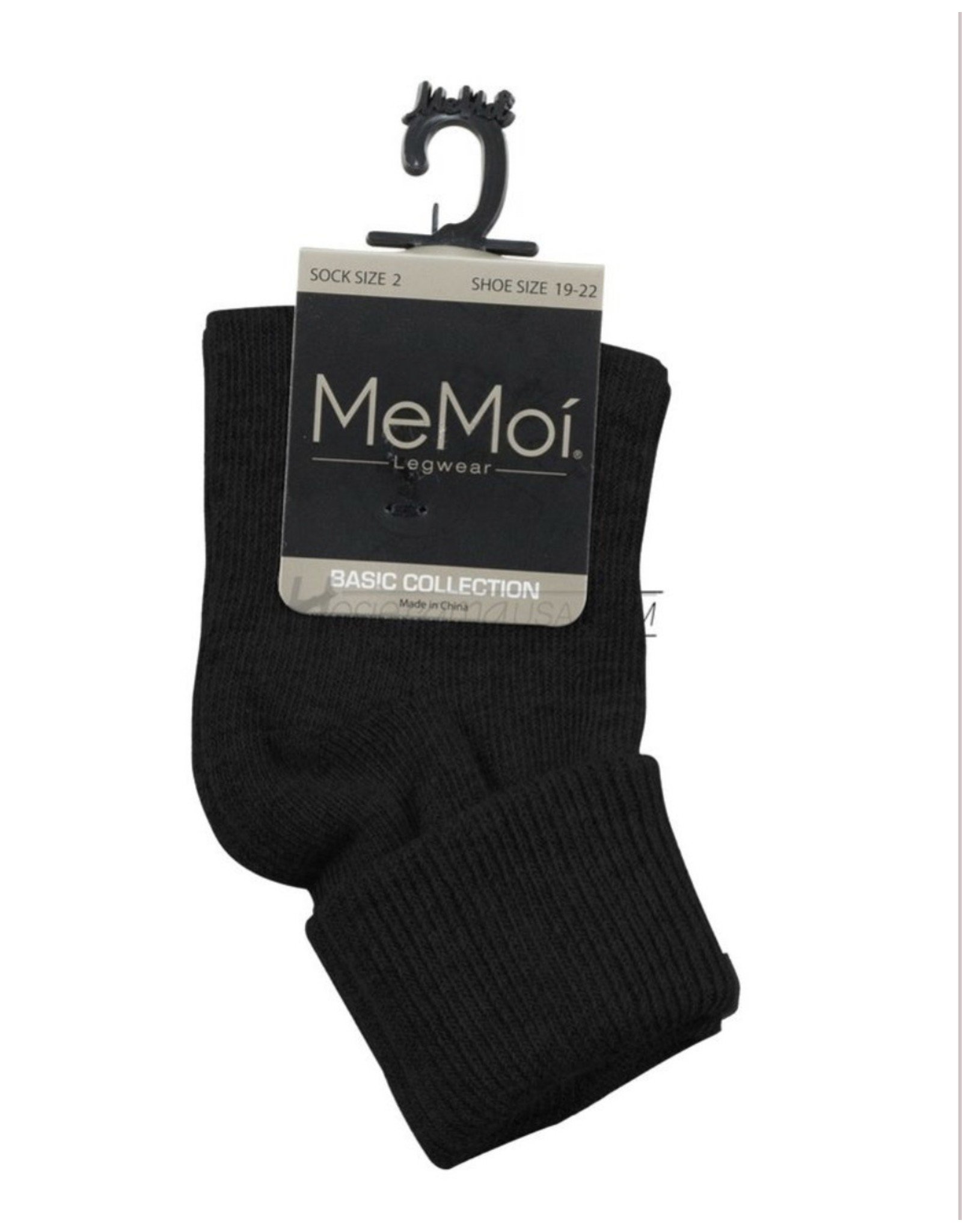 Memoi Memoi Infants Triple Roll Socks Mk-5058