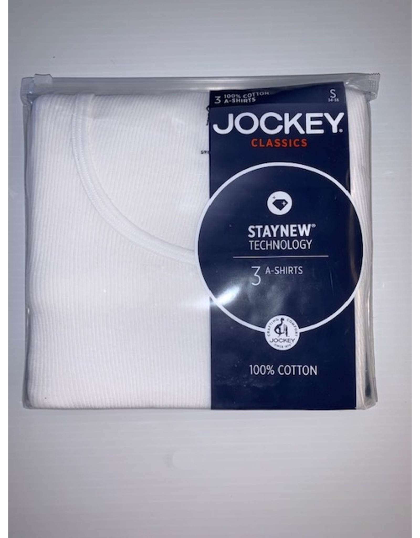 Jockey Men's Jockey 100% Cotton A-Shirts