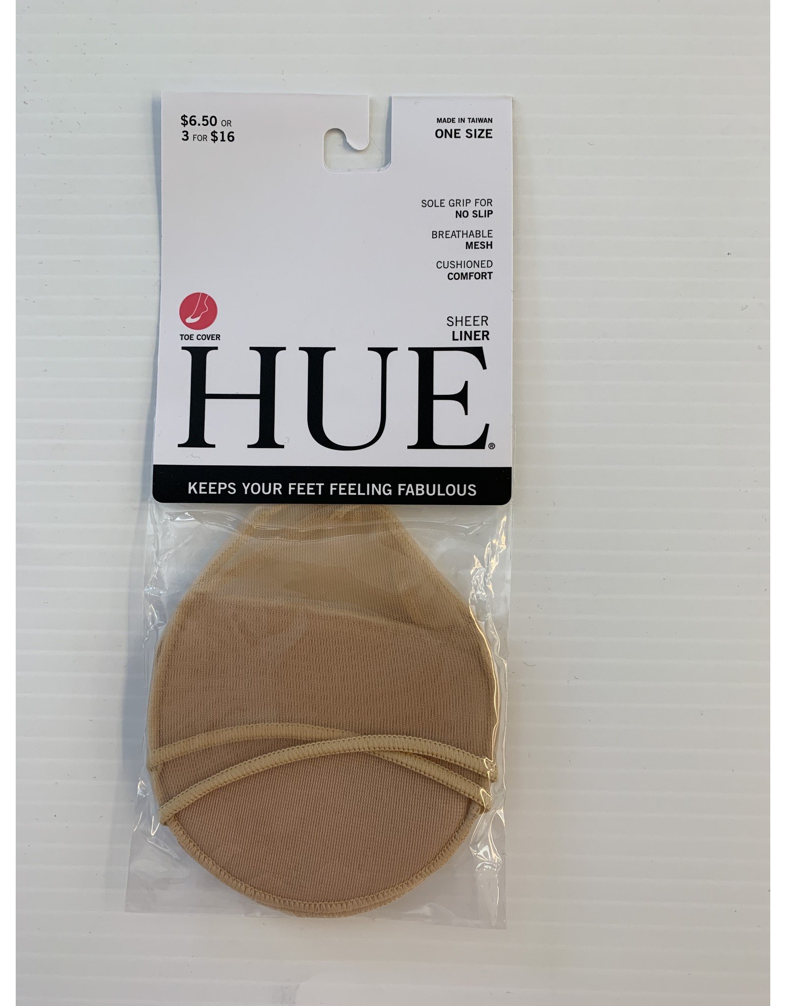 Hue Hue Women's Sheer Toe Cover U5860