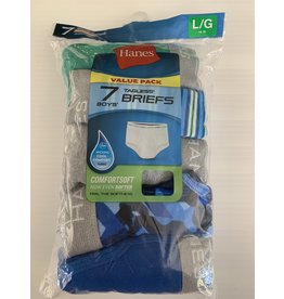 Hanes Boy's Tagless Cotton Briefs