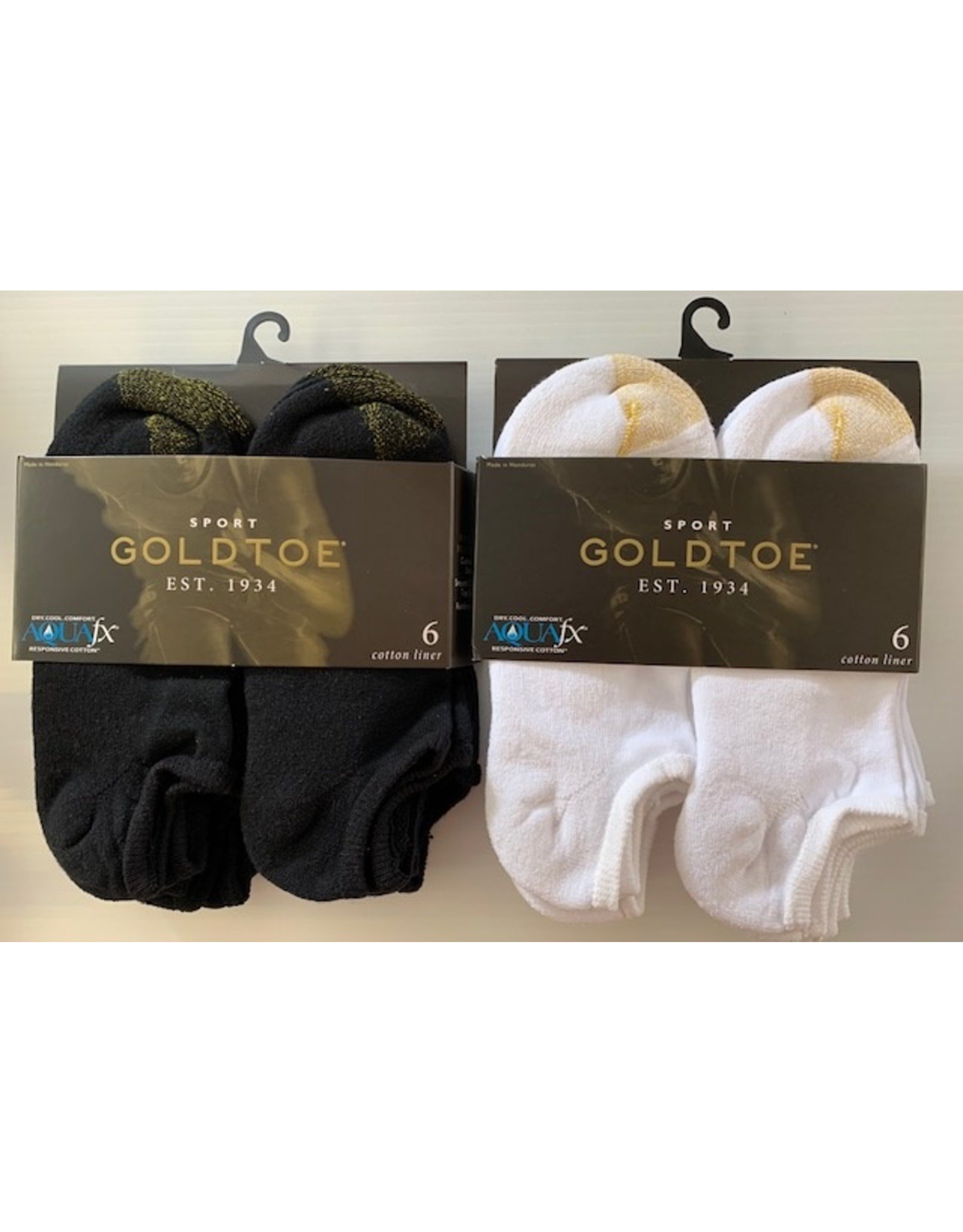 Goldtoe Goldtoe Men's Cotton Athletic No Show Socks 6-Pack