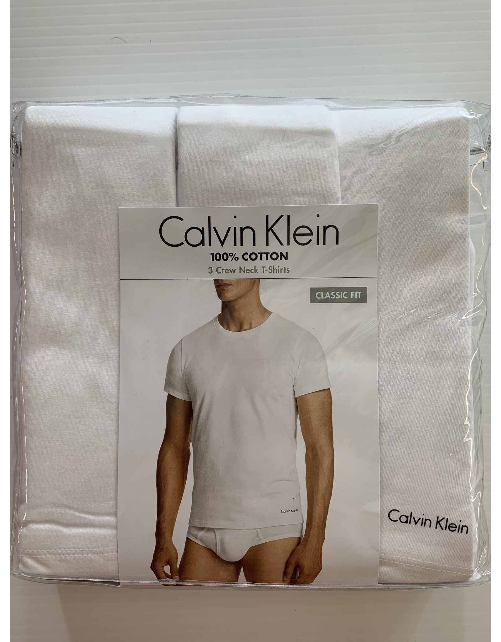 Calvin Klein 3-Pack Cotton Crewneck T-Shirt