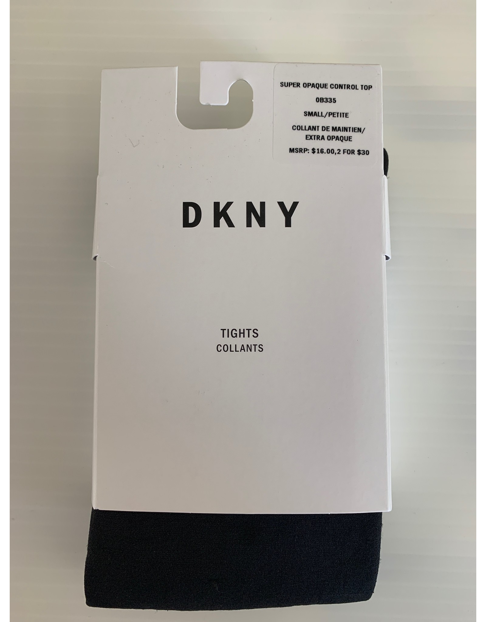 dkny opaque control top tights