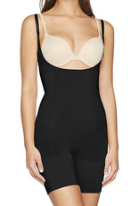 Spanx Spanx Women's Oncore Open- Bust Mid Thigh Bodysuit 10130R