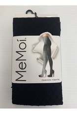 Memoi Memoi Women's Diamond Argyle Fashion Tights MO-318